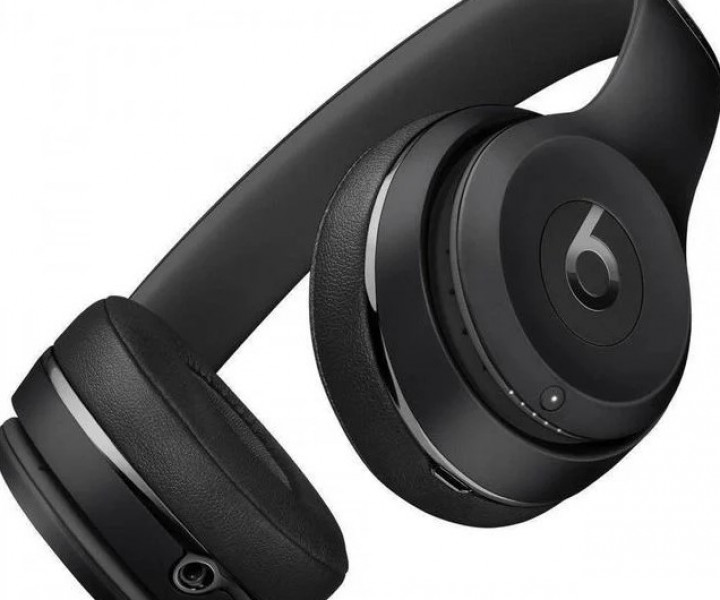 Наушники с микрофоном Beats Solo3 Wireless Headphones - Black (MX432)
