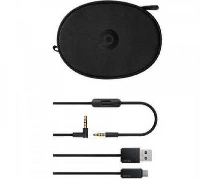 Наушники с микрофоном Beats Solo3 Wireless Headphones - Black (MX432)