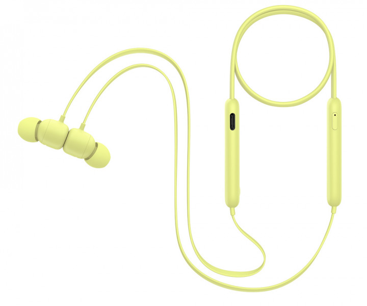 Наушники с микрофоном Beats Flex – All-Day Wireless Earphones - Yuzu Yellow (MYMD2)
