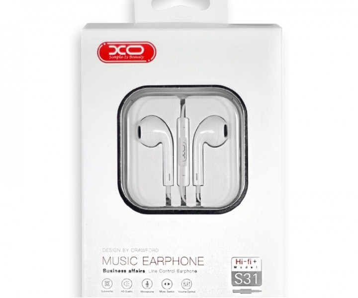 Наушники XO S31 Encok White
