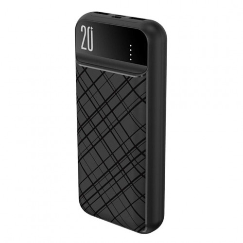 Внешний аккумулятор Powerbank XO PR111 20000 mAh PD+QC 3.0 18W Black