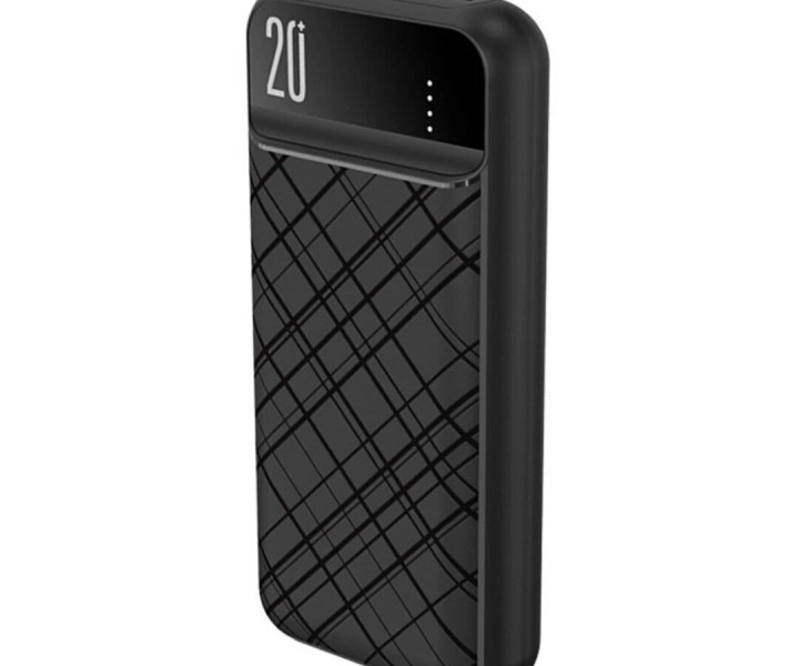 Внешний аккумулятор Powerbank XO PR111 20000 mAh PD+QC 3.0 18W Black