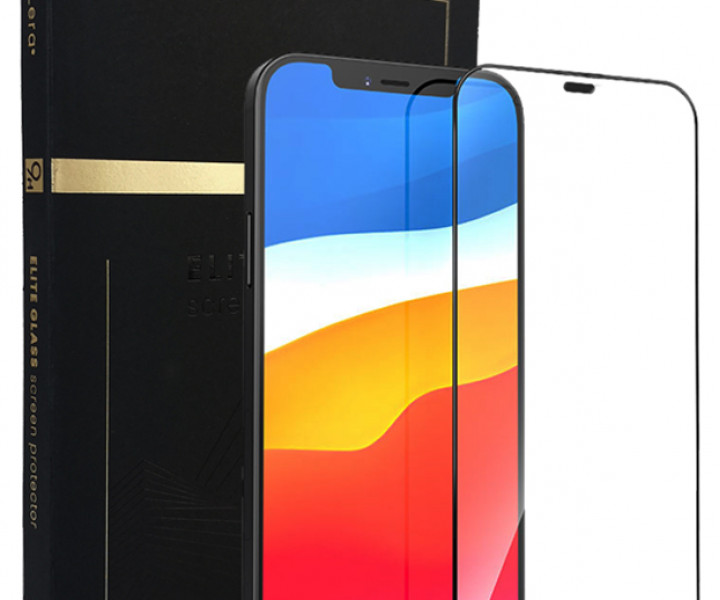 Защитное стекло iLera iPhone 12 Pro Max Black