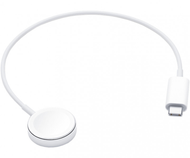 Беспроводное зарядное устройство Apple Watch Magnetic Charger to USB-C Cable (0.3 m) (MX2J2)