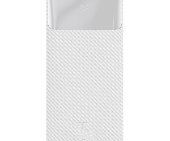 Внешний аккумулятор Baseus Bipow Digital Display 10000 mAh 15W White (PPDML-I02)