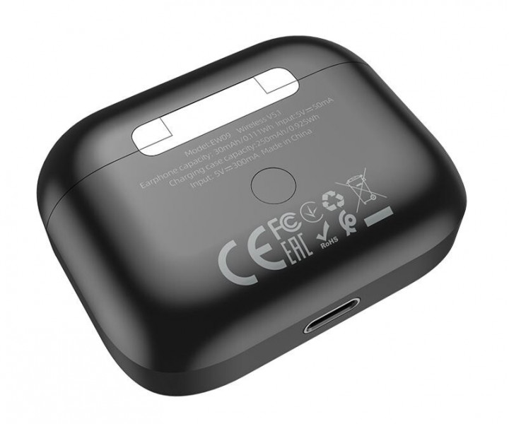 Навушники HOCO EW09 Soundman true wireless TWS Black