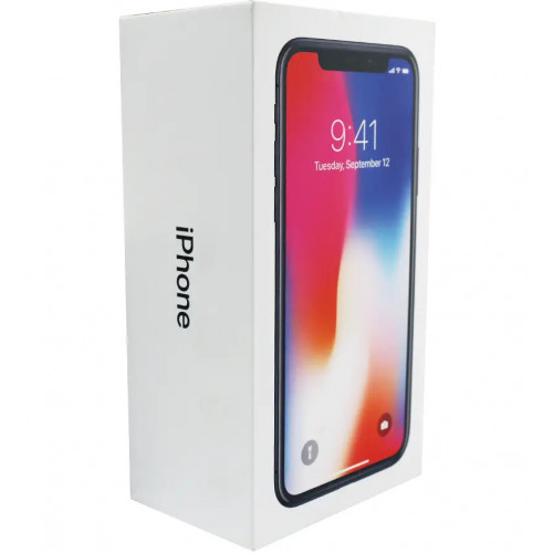 Коробка iPhone X Space Gray