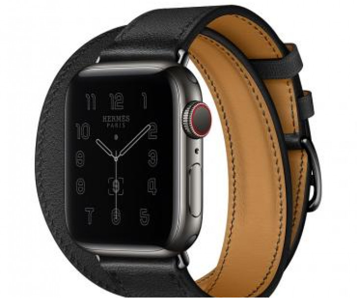 Apple Watch Hermes Series 6 40mm Space Black Stainless with Double Tour Black (MG3Q3)