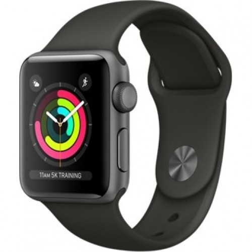 Apple Watch Series 3 38mm GPS Space gray Aluminum Gray Sport Band (MR352) б/у