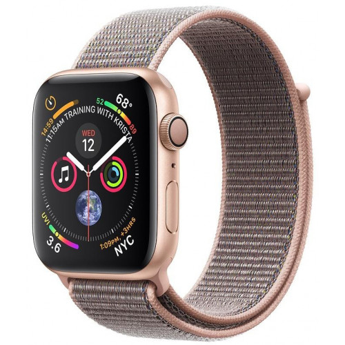 Apple Watch Series 4 44mm Gold Alum. w. Pink Sand Sport Loop (MU6G2) б/у
