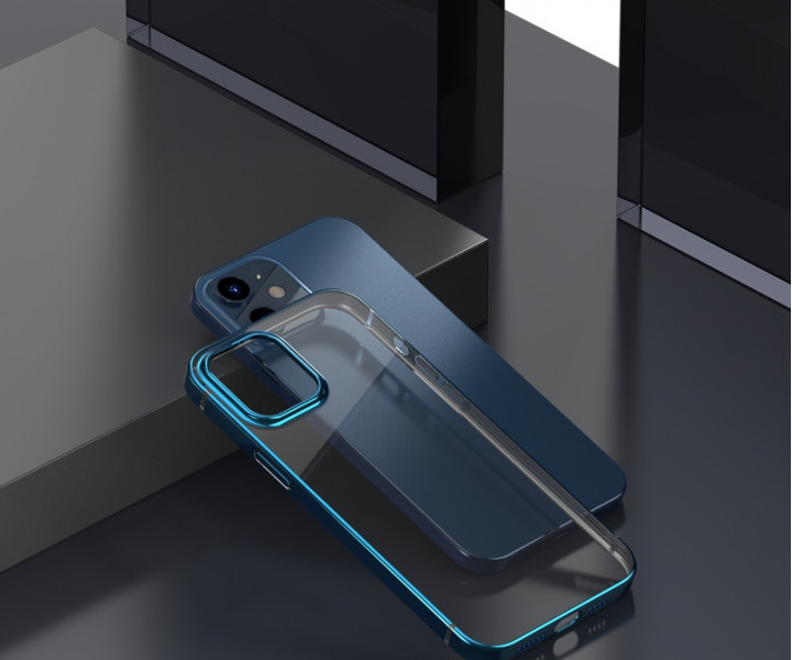 Чохол Baseus Shining для iPhone 12 Mini Navy Blue