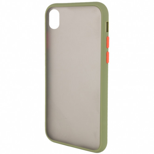 Чехол iPhone XR Gingle Series Forest/Orange