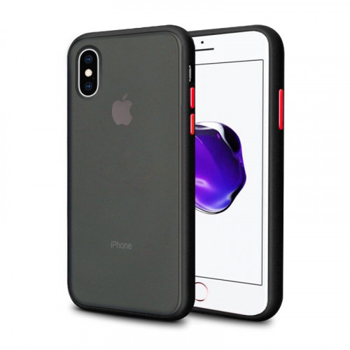 Чехол iPhone X/XS Gingle Series Black/Red