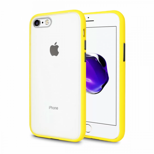 Чехол iPhone 7/8/SE 2020 Gingle Series Yellow/Black