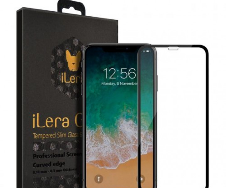 Защитное стекло iLera iPhone XR/11 3D Black