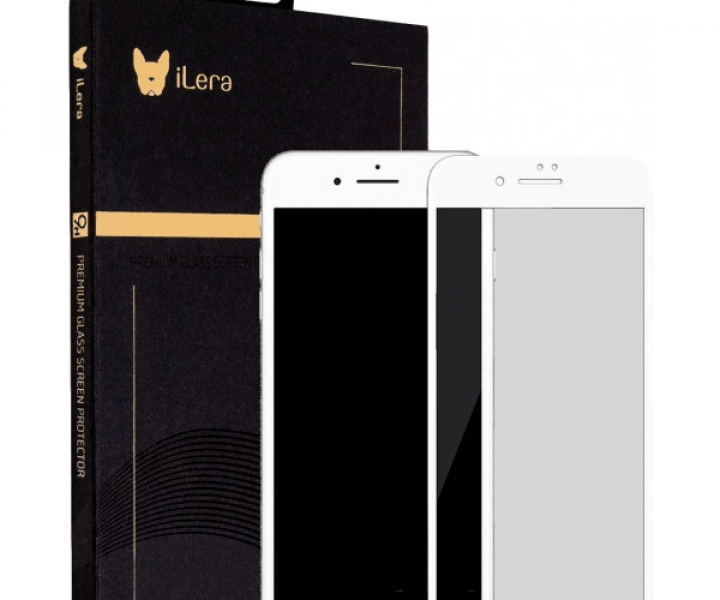 Защитное стекло iLera iPhone 7/8 White