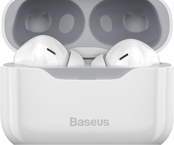 Наушники Baseus SIMU ANC True Wireless Earphone S1 White NGS1-02
