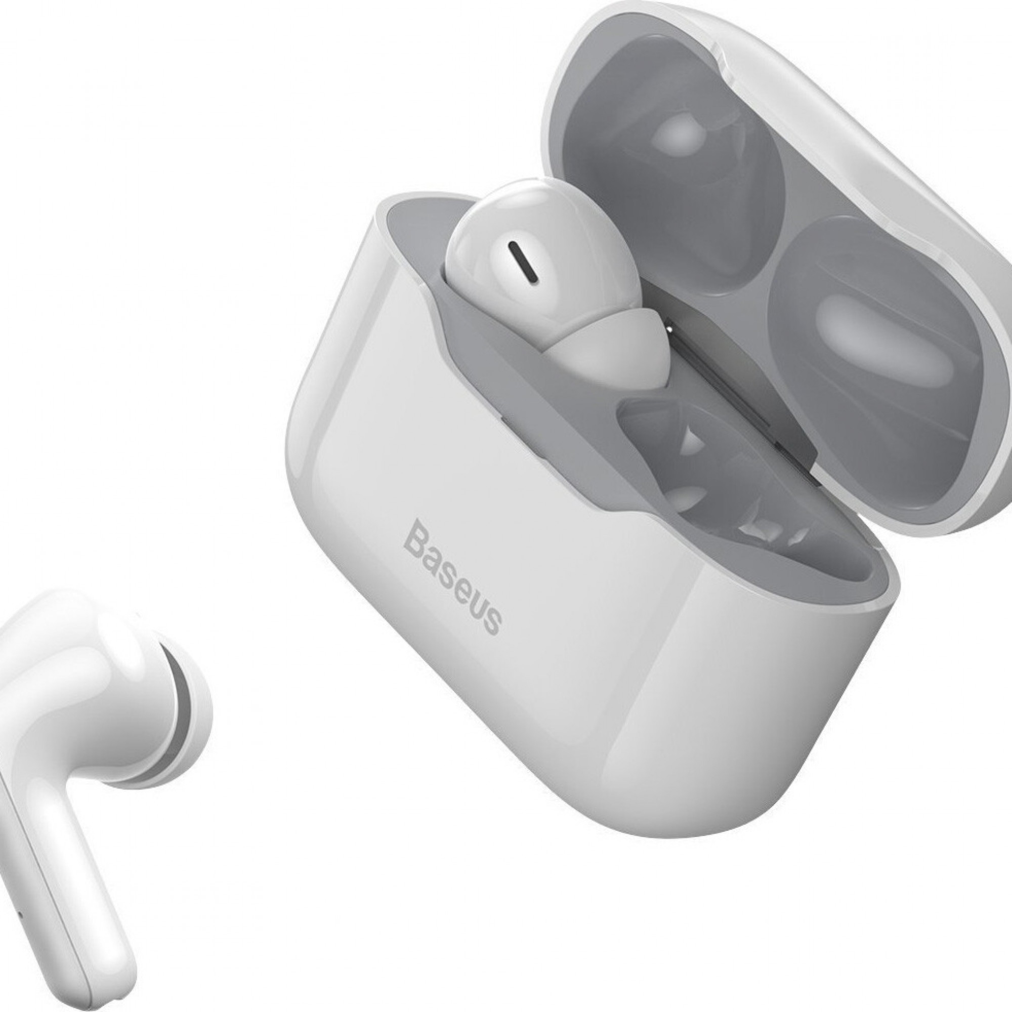 Наушники Baseus SIMU ANC True Wireless Earphone S1 White NGS1-02
