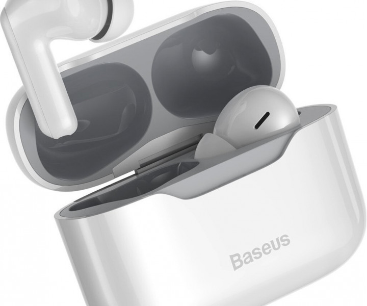 Наушники Baseus SIMU ANC True Wireless Earphone S1 White NGS1-02