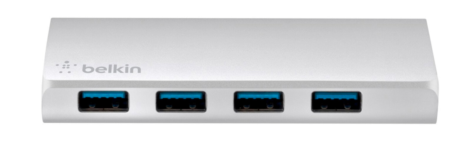 BELKIN USB 3.0 Ultra-Slim Metal 4 ports + USB-C Cable