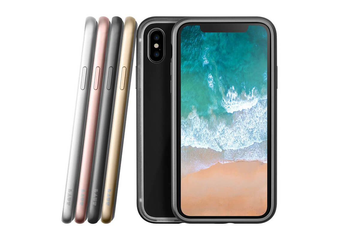 LAUT EXOFRAME iPhone X цвета