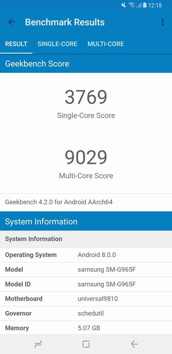 Samsung Galaxy S9+ SM-G965 256GB