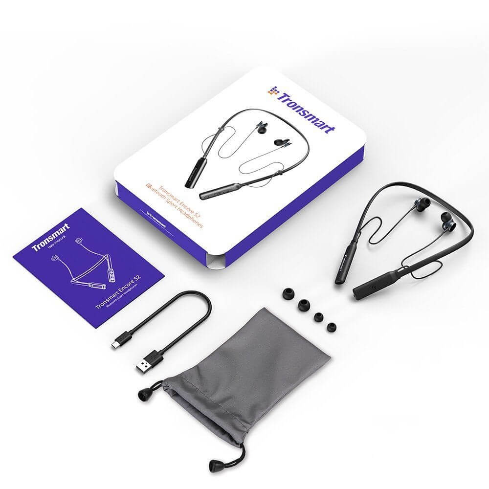 Наушники Tronsmart Encore S2 Bluetooth Sport Headphone