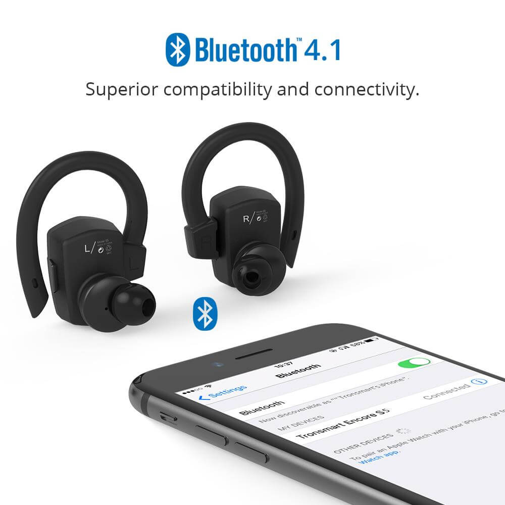 Наушники Tronsmart Encore S5 TWS Bluetooth Earphones