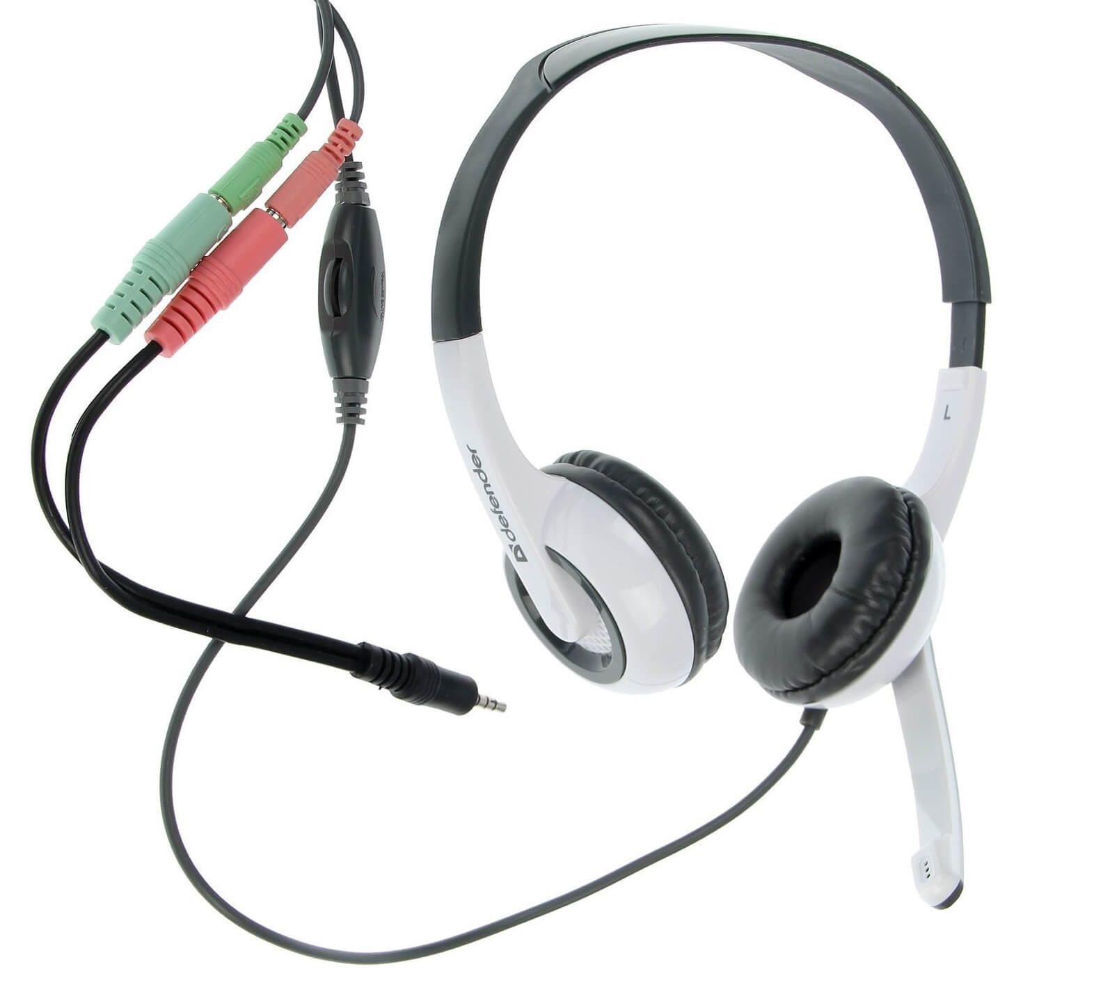 Наушники Defender Esprit 055 Grey / 2м кабель
