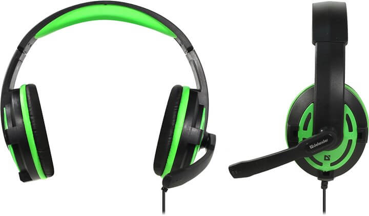 Навушники Defender Warhead G-300 Black / Green