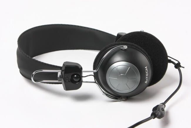 Гарнитура A4Tech HS-21 Black/Grey