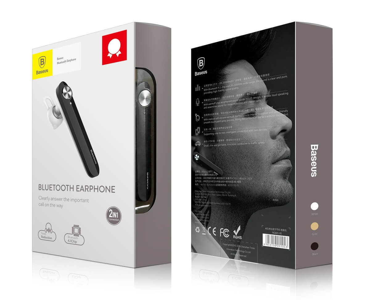 Bluetooth гарнитура Baseus Earphone A01