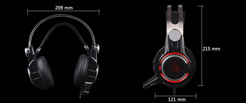 Гарнитура Bloody M425 Black
