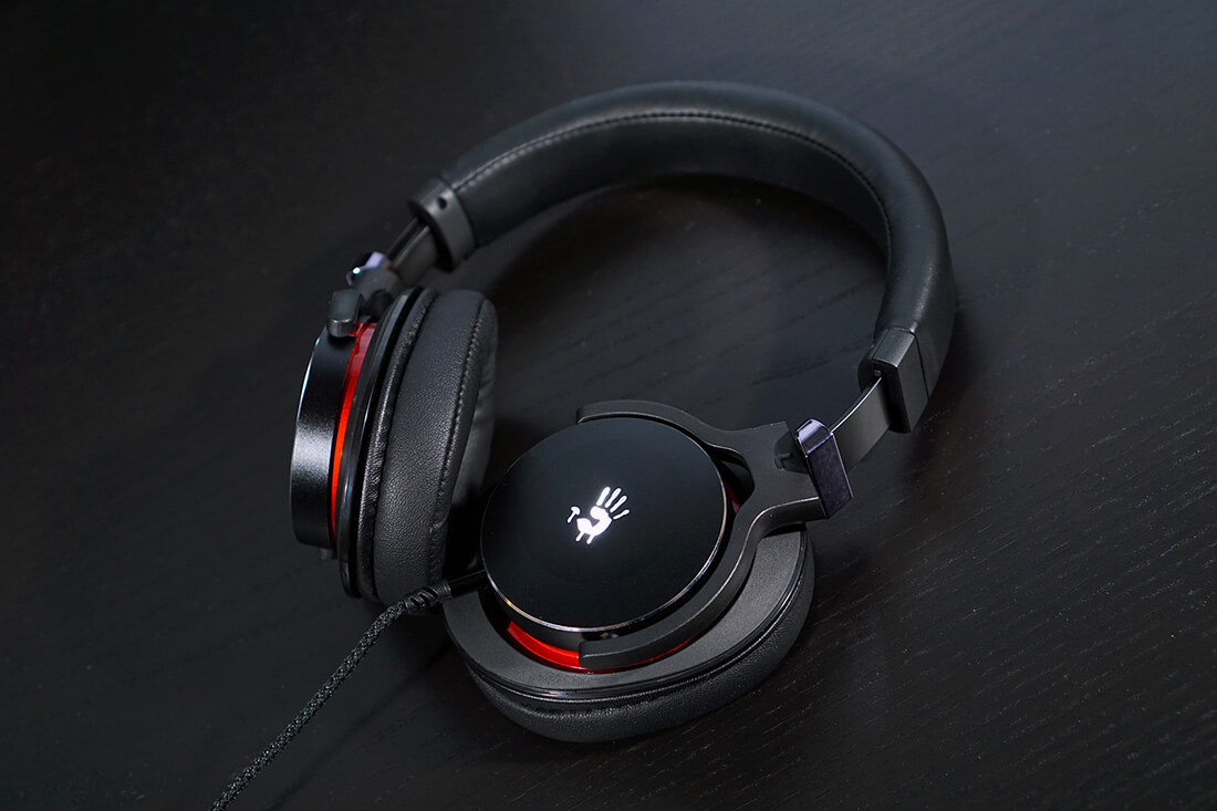 Гарнитура Bloody M550 MOCI Black-Grey 