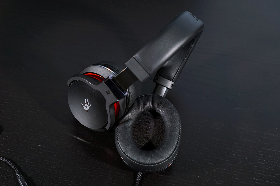 Гарнитура Bloody M550 MOCI Black-Grey 
