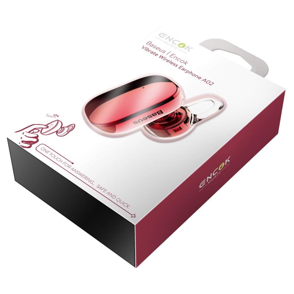 Bluetooth гарнитура Baseus Encok A02 Mini Red