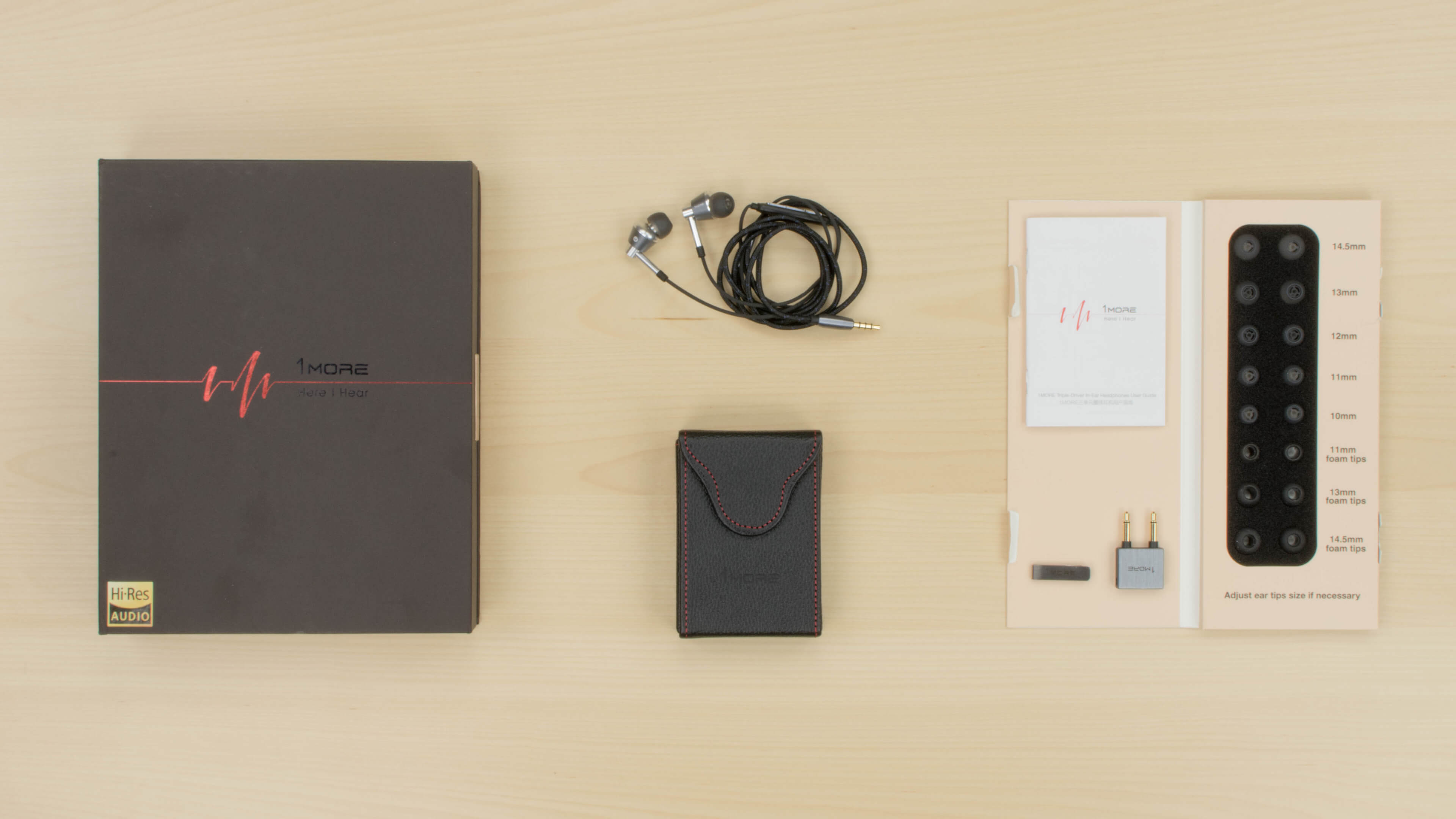 Наушники 1MORE Triple Driver In-Ear Headphones E1001