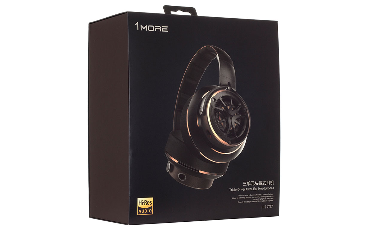 Навушники 1MORE Triple Driver Over Head Gold H1707-Gd