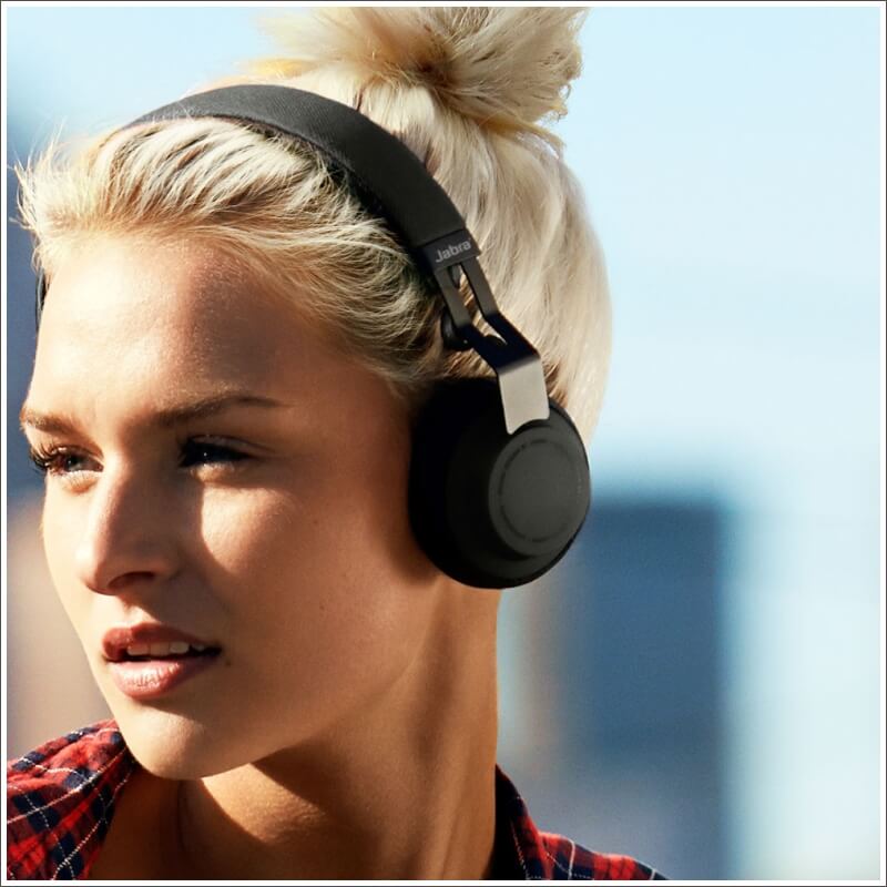 Гарнитура Bluetooth Jabra Move HiFi coal Stereo Multipoint