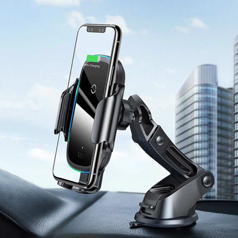 Фото 1 Baseus Light Electric Holder Wireless Charger 15W