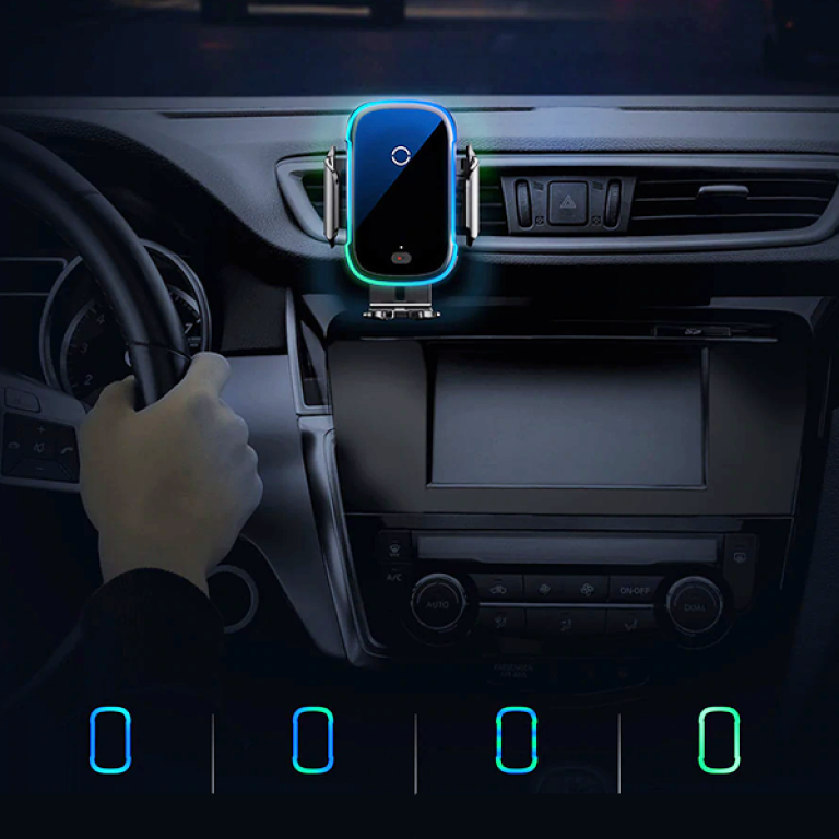 Фото 4 Baseus Light Electric Holder Wireless Charger 15W