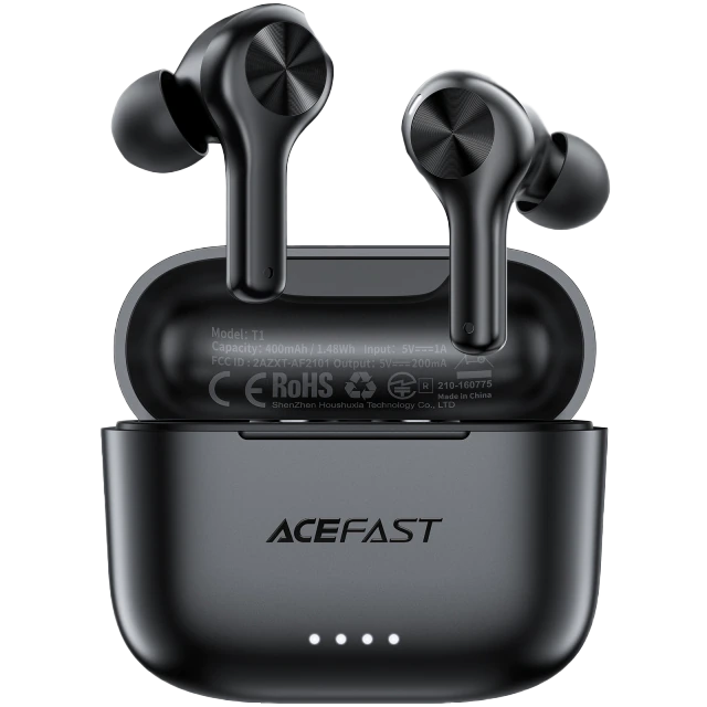 Фото 1 Наушники Acefast T1 TWS Black