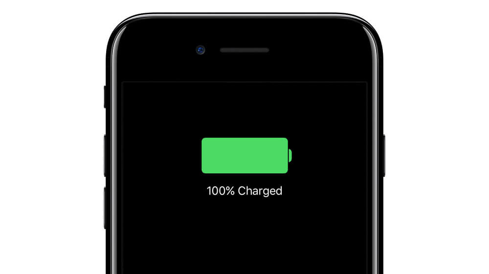 iPhone 7 на полном заряде