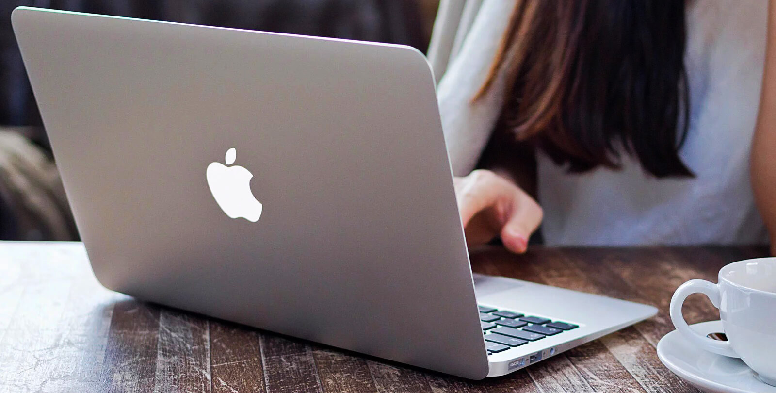 Работа на MacBook Air